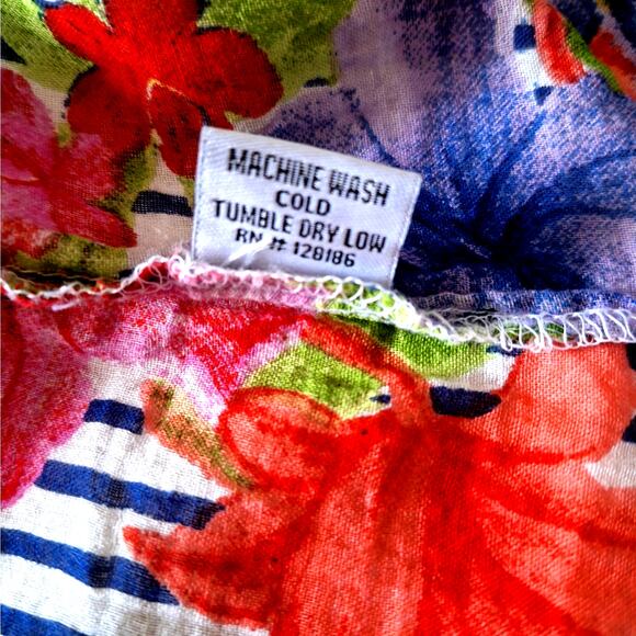 Artisan KiKiSol Multi Color Tunic Size XXL - Picture 9 of 12